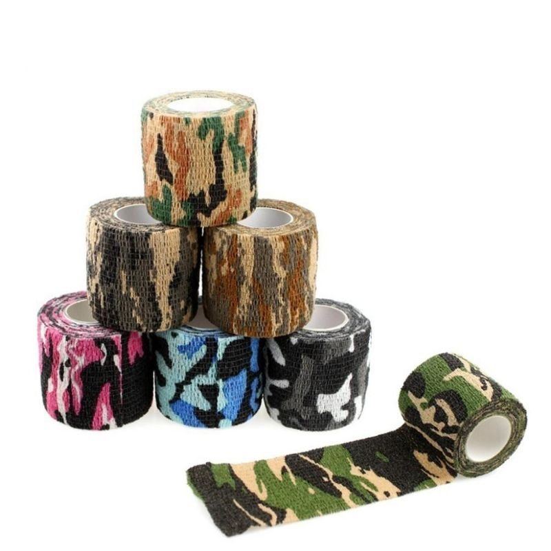 Elastická Páska Camo Wrap Samolepicí Obvaz Pro Přežití