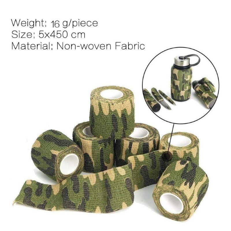 Elastická Páska Camo Wrap Samolepicí Obvaz Pro Přežití