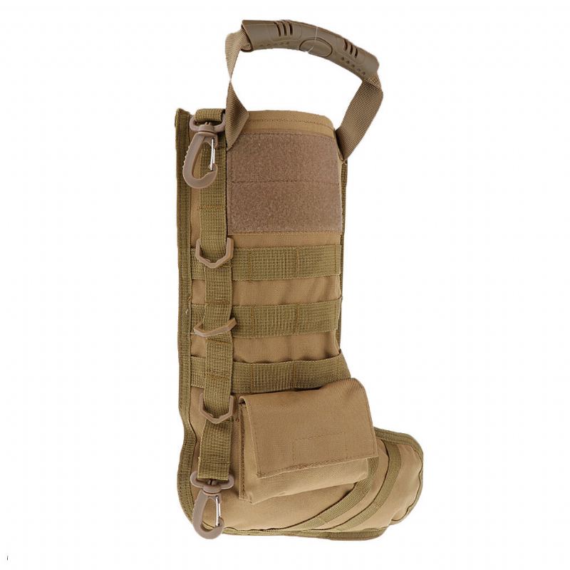 Molle Vánoční Dědeček Santa Socks Bag Vojenská Taktická Taška Outdoor Hunting Storage Bag Case