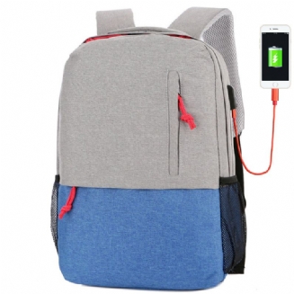 Outdoor Camping Nylon 25l Usb Nabíjecí Batoh Vodotěsná Velkokapacitní Taška Na Notebook