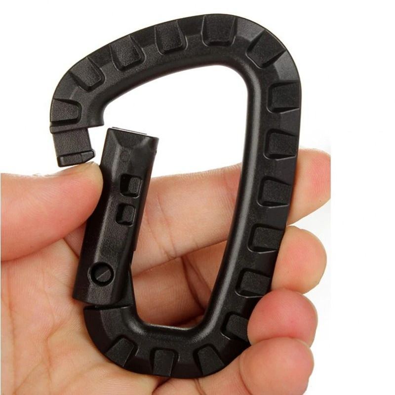 Outdoor Edc Gear Muti Tool Tac Link Keychain Snap Hook D-ring