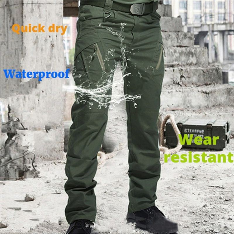 Pánské Taktické Kalhoty Multiple Pocket Cargo Pants