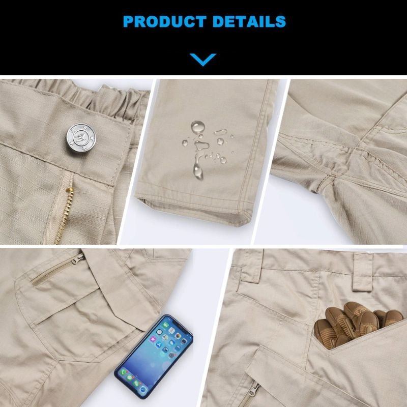 Pánské Taktické Kalhoty Multiple Pocket Cargo Pants