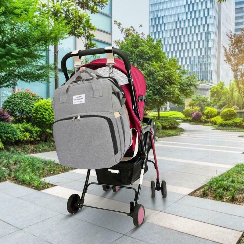 Přenosná Taška Na Plenky Skládací Baby Travel Large Backapack Outdoor Dětská Postýlka Mommy Bags