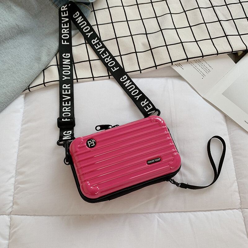 Pvc Crossbody Taška Mini Na Make-up Cestovní Přes Rameno Úložná Kabelka