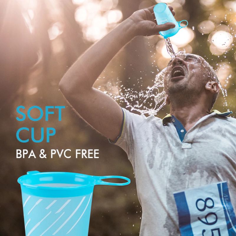 Skládací Vodní Vak Soft Cup Ultralehký Pro Outdoorové Sporty