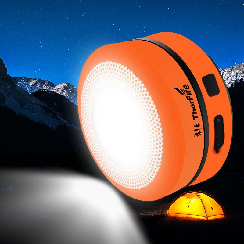 Thorfire Cl01 Led Kempingová Světla Ruční Klika Usb Dobíjecí Svítilny Skládací Lampa Pro Mini Stany Nouzová Baterka Noční Světlo Pro Venkovní Kempování