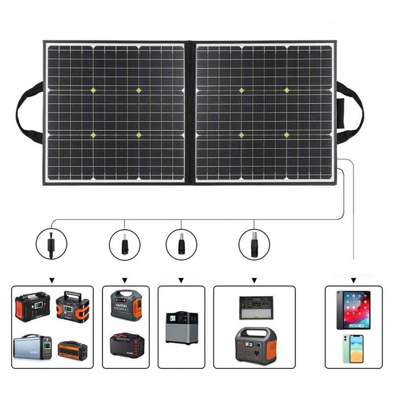 Us Direct Flashfish 50w 18v Přenosný Solární Panel Skládací Nabíječka Pro Kempingový Generátor Energie