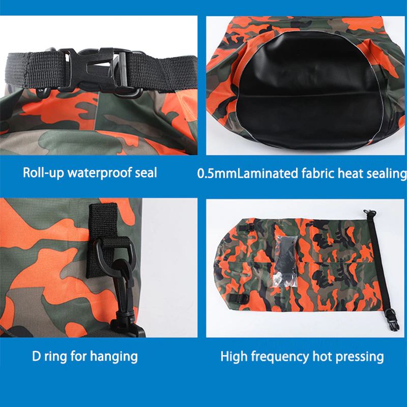 Vodotěsný Batoh Camouflage Portable Outdoor Sport