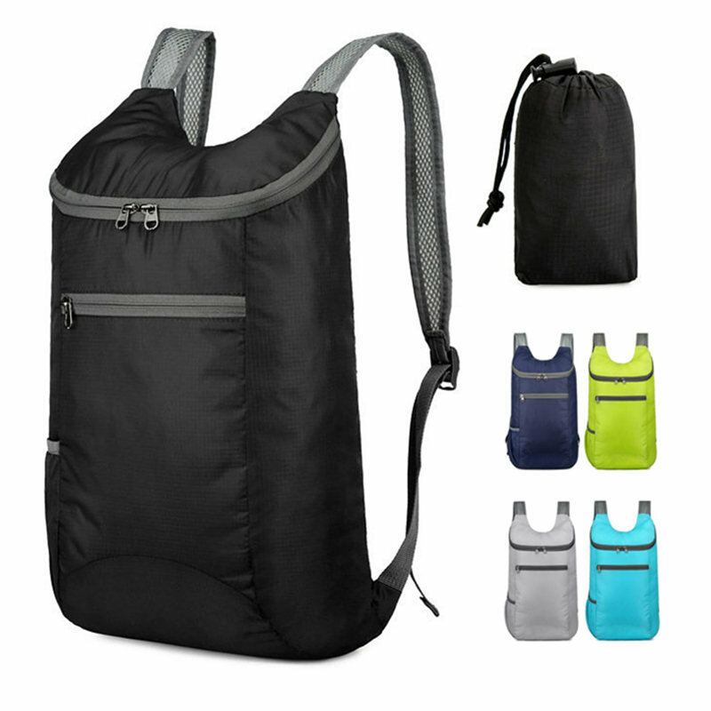 Vodotěsný Skládací Batoh Ultralehká Venkovní Taška Travel Daypack Bag Sbalitelná Sportovní Pro Muže Ženy