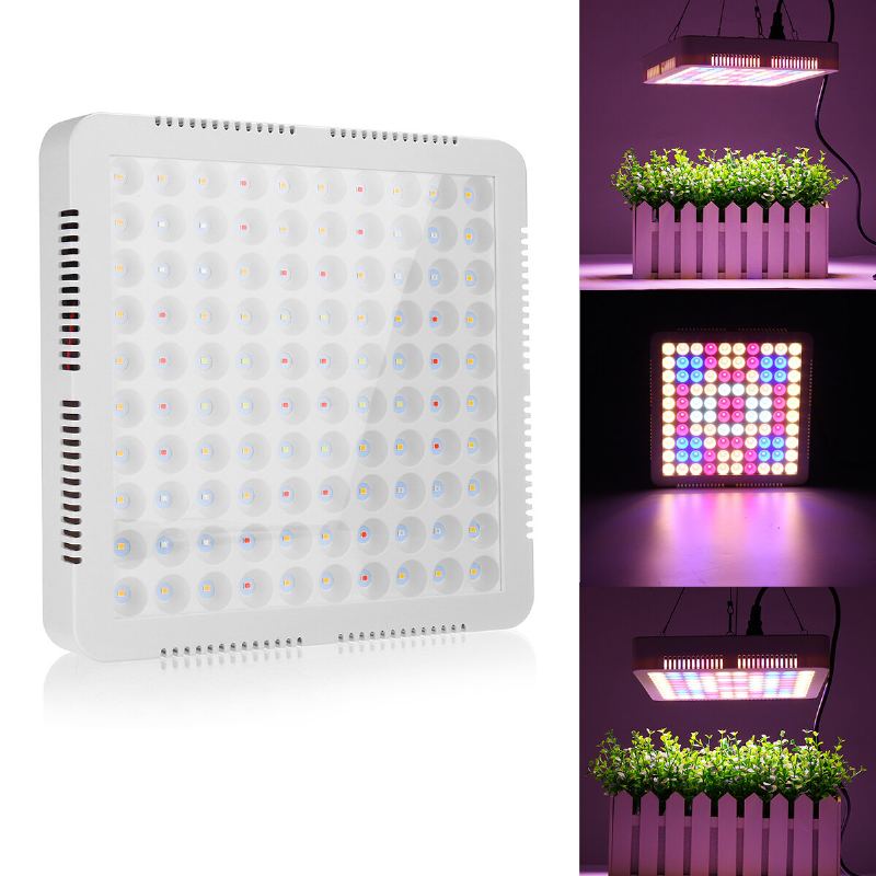 100 Led Grow Light Full Spectrum Panel Pro Vnitřní Vodní Rostlinnou Lampu Na Rostliny