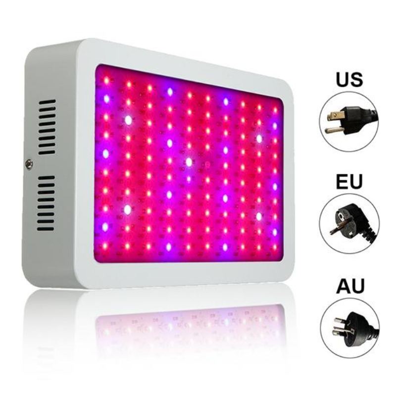 100w Full Spectrum 100 Led Grow Light Lamp Pro Rostliny Hydroponická Pokojová Květina