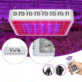 130led Stmívatelné Grow Light Full Spectrum Veg Plant Lamp Timing Remote