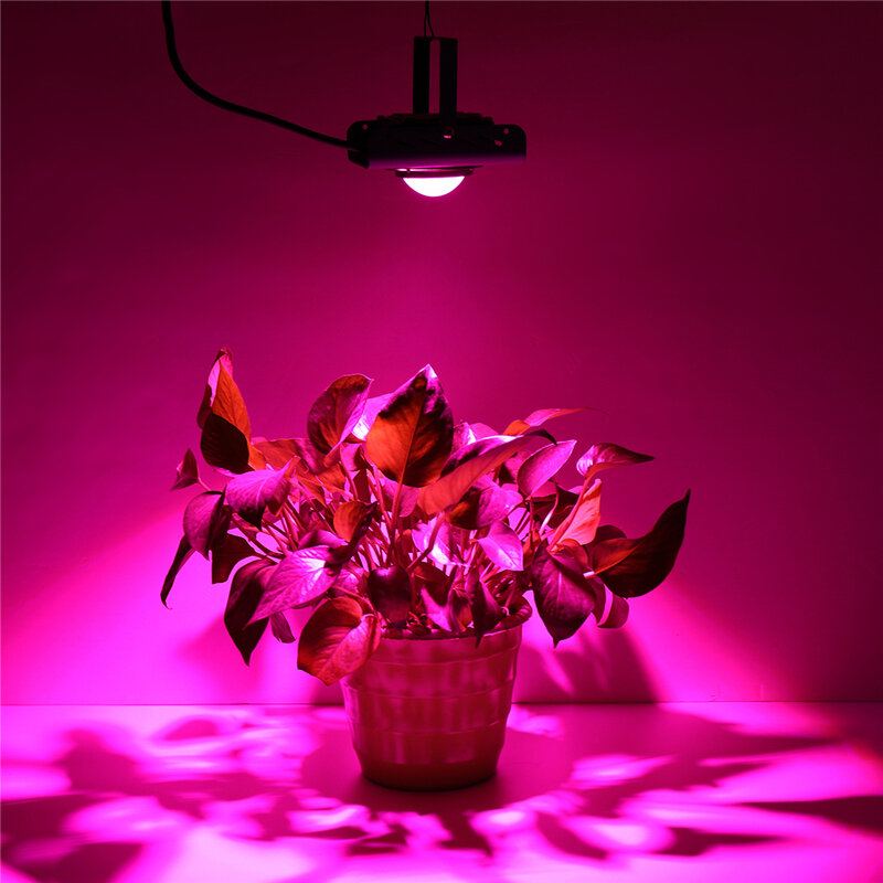 144led Cob Plant Grow Light Full Spectrum 380-800nm 4000k Hydroponic Growth Lamp