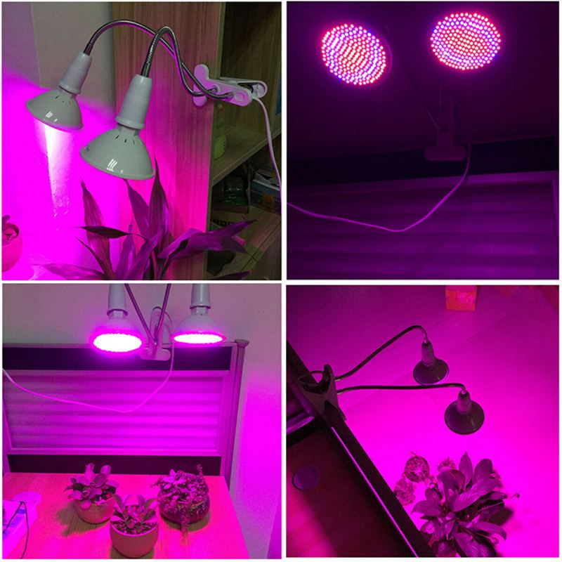 15w 20w 26w E27 Led Žárovka Grow Light Pro Pěstování Pokojových Květin Rostlin Sazenice Us Plug Ac85-265v