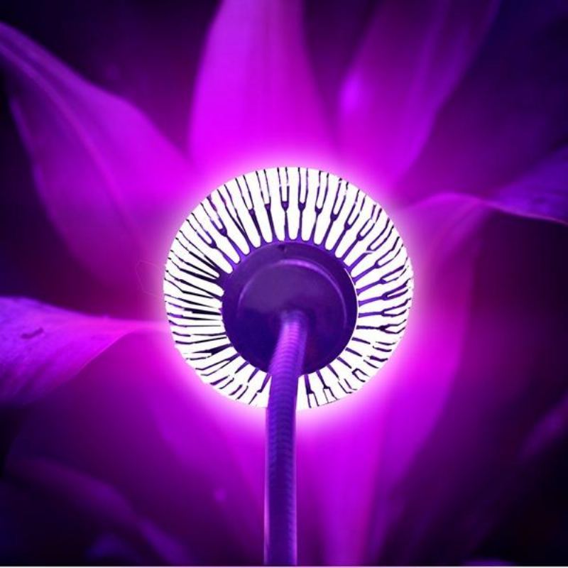 15w Full Spectrum 78 Led Clip Grow Light Flexibilní Stolní Lampa Pro Vnitřní Skleníky Ac100-240v