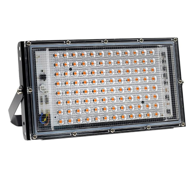 220v Led Grow Light Fytolampa Rostliny Full Spectrum Led Floodlight Květiny Sazenice Fyto Lampa Pro Pěstování Rostlin