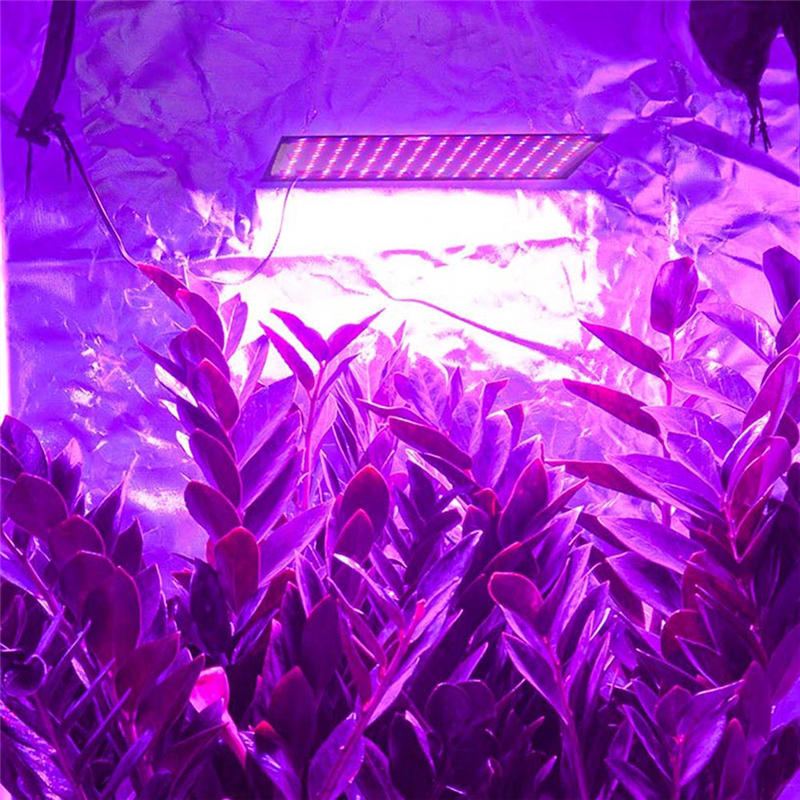 225 Led Grow Light Lamp Full Spectrum Ultrathin Panel Indoor Plant Veg Flower