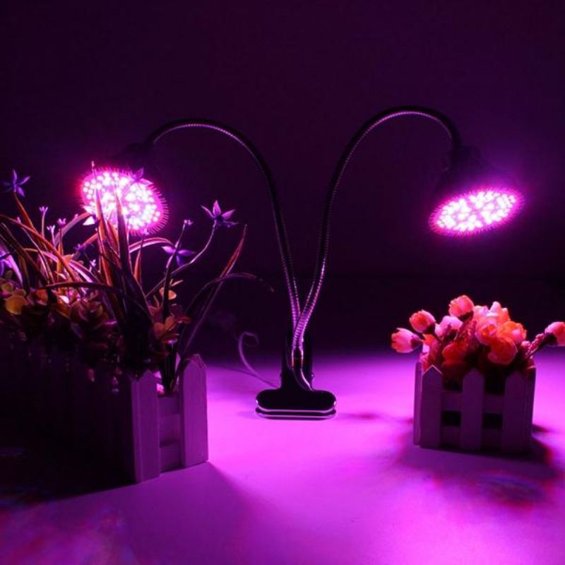 30w Flexibilní Klip-on Hydroponické Rostliny Led Duální Grow Light Full Spectrum Flower Lamp