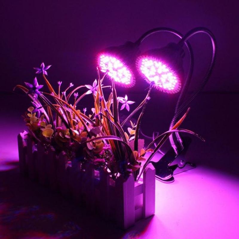 30w Flexibilní Klip-on Hydroponické Rostliny Led Duální Grow Light Full Spectrum Flower Lamp