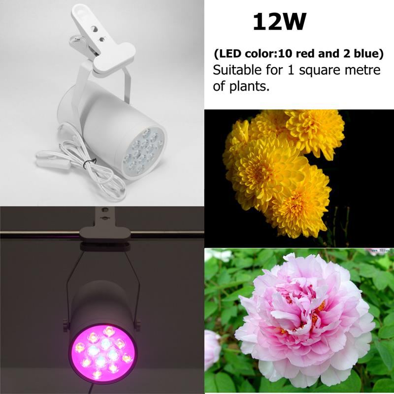 3w 7w 12w Led Svítidla Pro Rostliny Doplňkové Světlo Pro Zaplavení Rostlin Grow Lamp