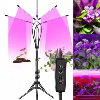 5 Hesds Led Grow Light Lampa Pro Pěstování Rostlin Se Stativem Pro Pokojové Rostliny