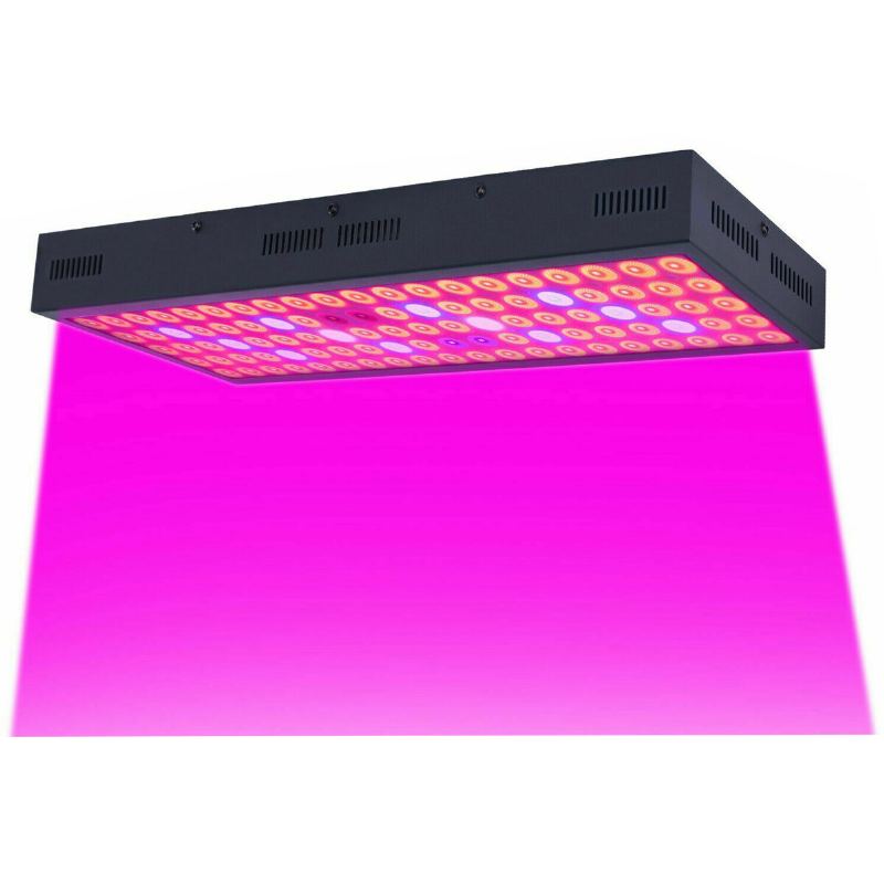 5000w Led Grow Light Strip Hydroponický Celospektrální Rostlinný Panel S Rostlinami A Květinami