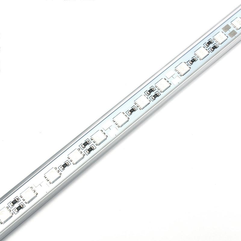 5pcs 50cm Smd5050 Nevodotěsné 5:1 Led Páskové Světlo + 5a Napájecí Adaptér Pro Zahradu Pěstování Rostlin Dc12v