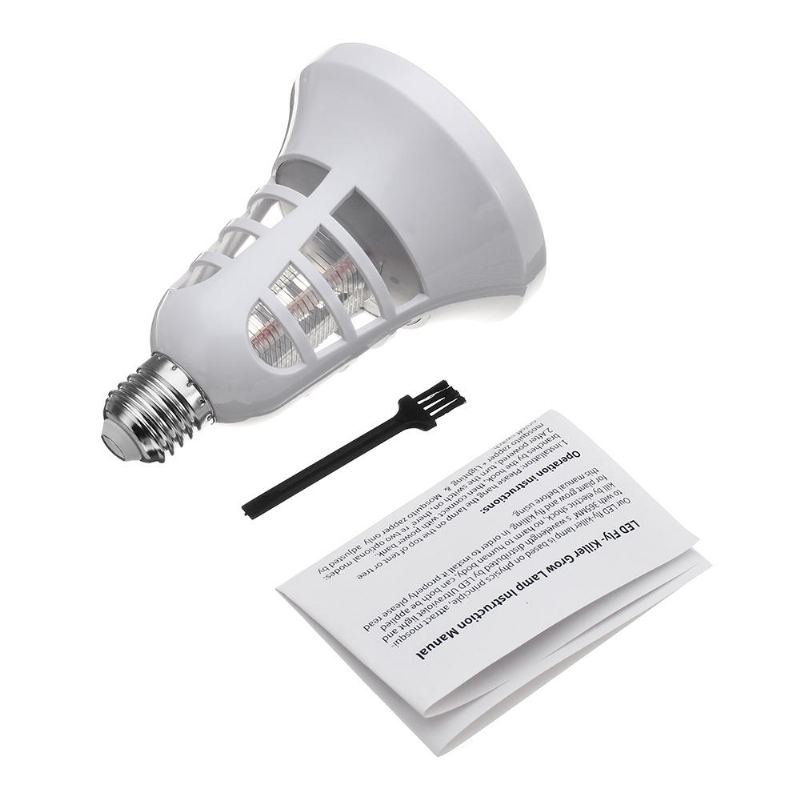 8w E27 Led Lampa Na Hubení Komárů Odpuzující Hmyz Proti Hmyzu Žárovka Rostlinné Světlo Pro Vnitřní Ac110v/220v