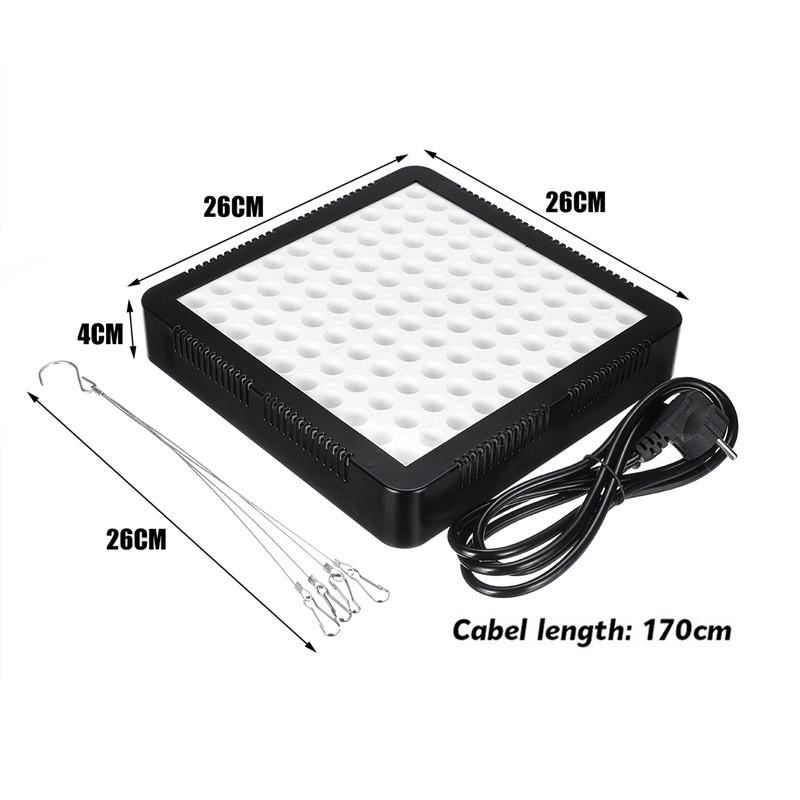 90w Led Grow Light Hydroponické Plnospektrální Kvetení Pokojových Rostlin 85-265v