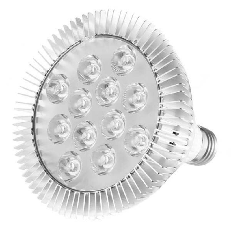 9w 12 Led E27 Červená Modrá Lampa Na Pěstování Rostlin Pro Hydroponii Květiny Zelenina