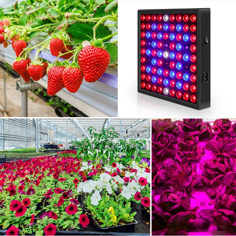 Ac110-240v Led Grow Light Plnospektrální Rostlinná Lampa Pro Vnitřní Hydroponické Rostlinné Květiny