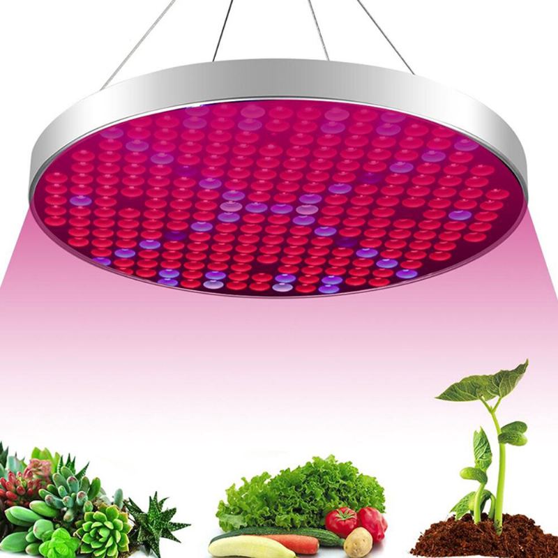 Ac85-265v 35w Ufo 250led Grow Light Plnospektrální Pěstební Lampa Pro Pokojové Rostliny Výsev Květin Hydroponický Skleník