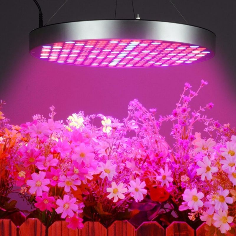 Ac85-265v 35w Ufo 250led Grow Light Plnospektrální Pěstební Lampa Pro Pokojové Rostliny Výsev Květin Hydroponický Skleník