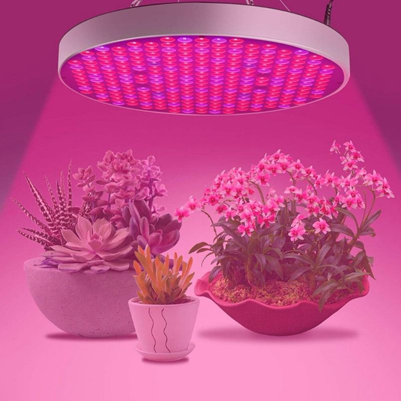 Ac85-265v 35w Ufo 250led Grow Light Plnospektrální Pěstební Lampa Pro Pokojové Rostliny Výsev Květin Hydroponický Skleník