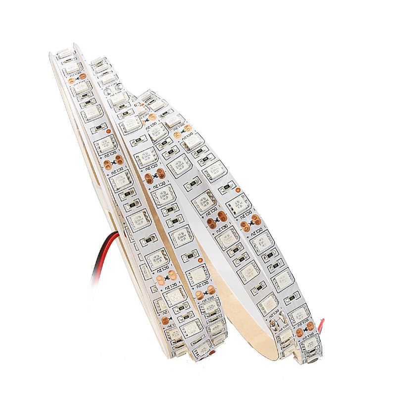 Dc12v 5m Nevodotěsný Smd5050 R:b 3:1 Grow Led Pásek + 5a Napájecí Adaptér + Zásuvka