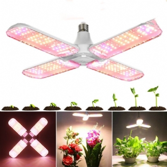 E27 2/3/4 Čepele Full Spectrum Led Grow Žárovka Skládací Hydroponická Lampa Pro Pěstování Pokojových Rostlin 85-265v