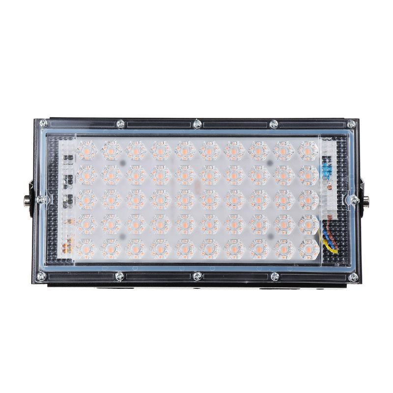 Full Spectrum 50 Led Grow Light Flood Lampa Pro Rostliny