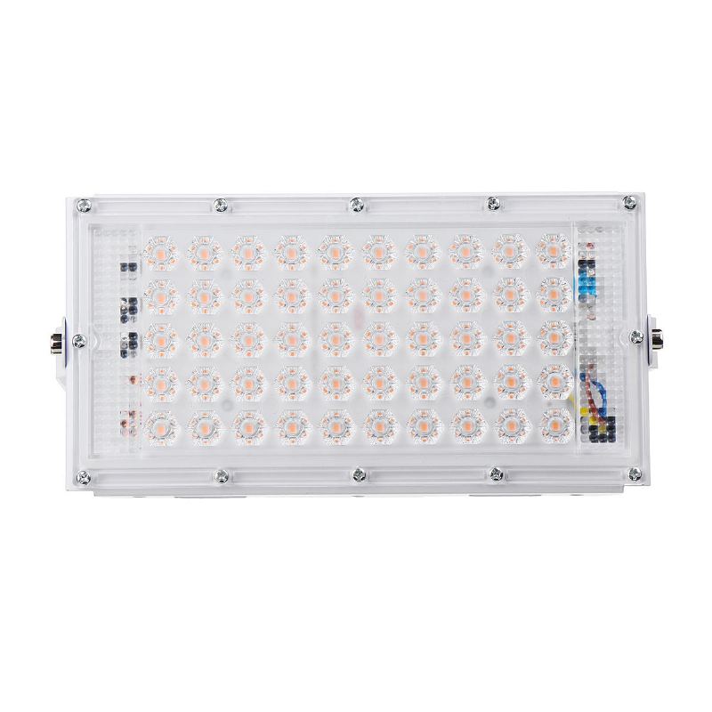 Full Spectrum 50 Led Grow Light Flood Lampa Pro Rostliny