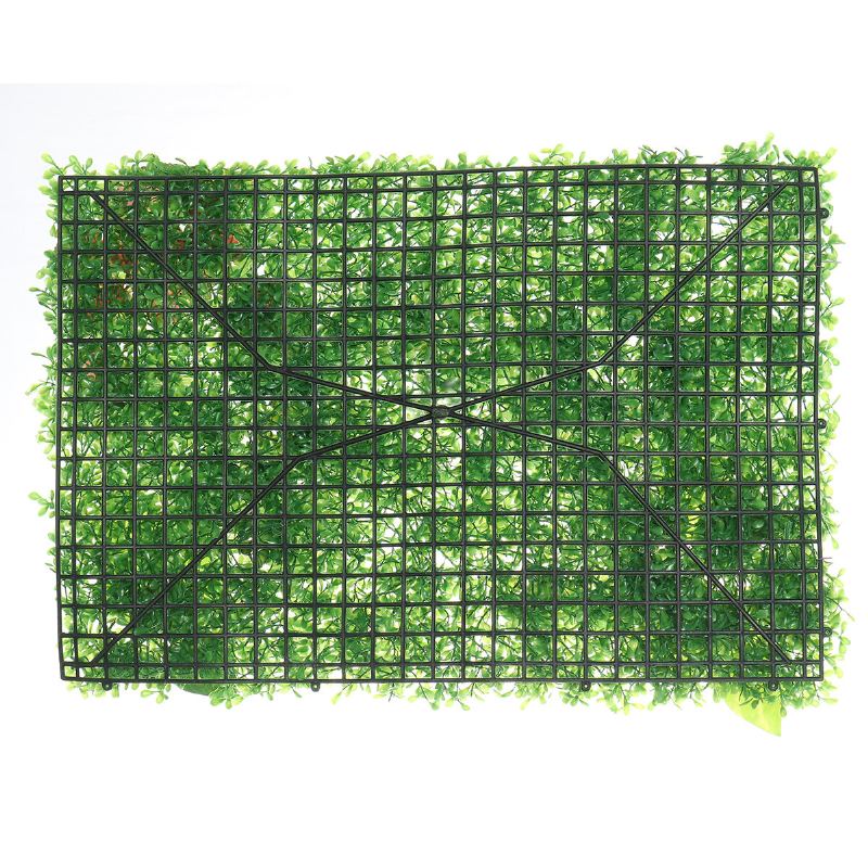 Umělá Rostlina Stěna Panel Tráva Živý Plot List Vertikální Ivy Garden 40x60cm