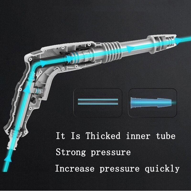 Zahradní Vodní Pistole Vysokotlaká Hadice Tryska Sprej