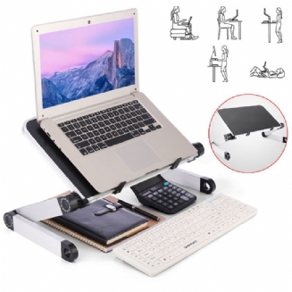 40*26cm Zvětšit Skládací S Otvorem Pro Chladicí Ventilátor Hliník Stolní Počítač Notebook Postel Tv Mackbook Držák