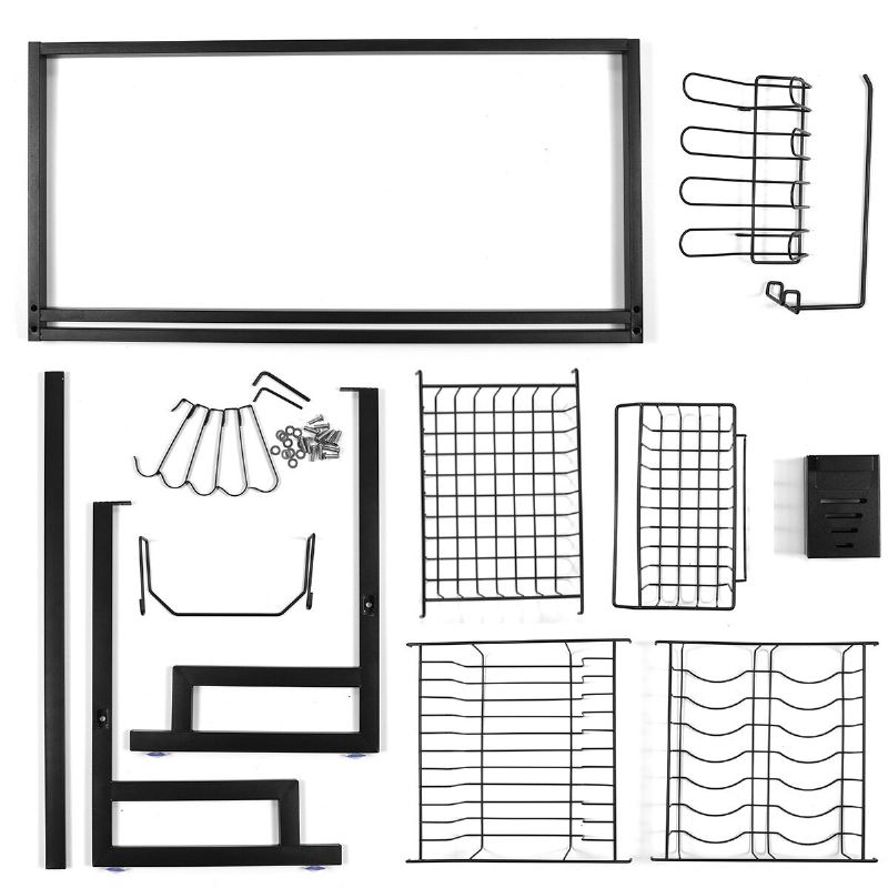 65/85 cm Odkapávač Na Nádobí Kuchyňský Dřez Police Na Sušení Na Hrnek Mísa Úložný Zásobník Na Podnos Organizér