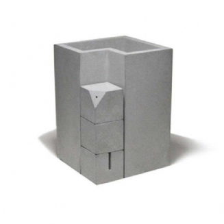 Cementový Držák Na Pero Úložný Prostor Pro Stolní Kancelářské Potřeby Betonový Kombinovaný Na Pera