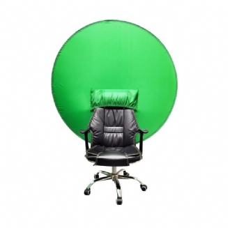 Green Screen Chair Cover Live E-sports Streaming Background Cut Cut Set Board Folding