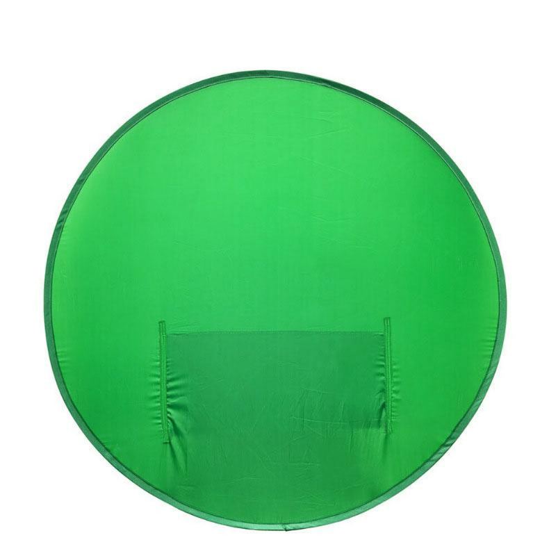 Green Screen Chair Cover Live E-sports Streaming Background Cut Cut Set Board Folding