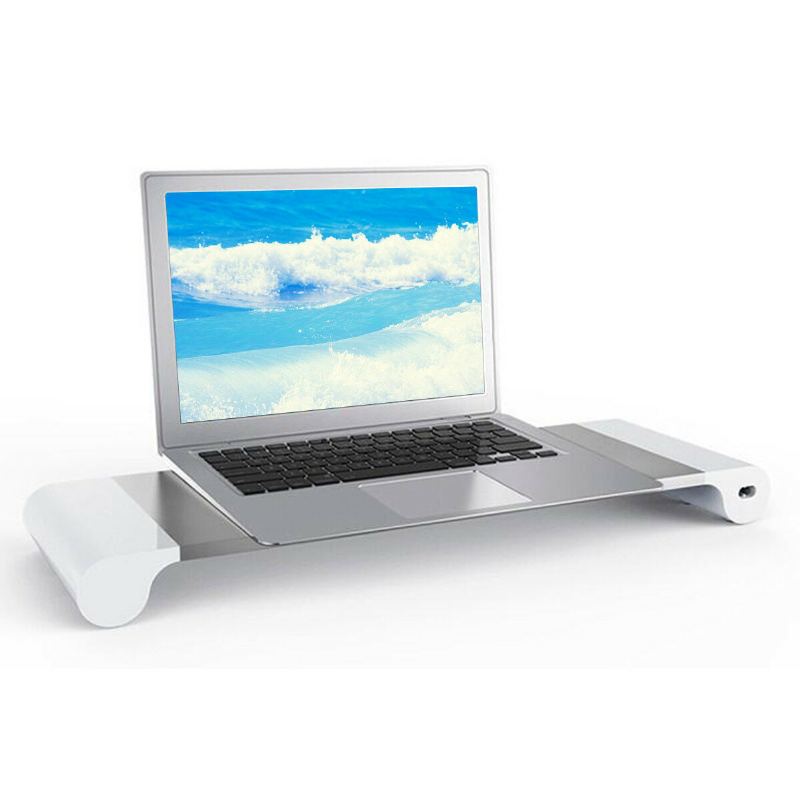 Hliníkový Stojan Na Stolní Monitor Protiskluzový Na Notebook A Se 4portovou Usb Nabíječkou Pro Imac Macbook Pro Air