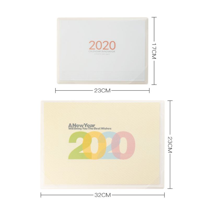 Plán Na Rok 2023 Book Stolní Organizér Kalendář Roztomilý Kreativní Business Podložka Pod Myš Diář
