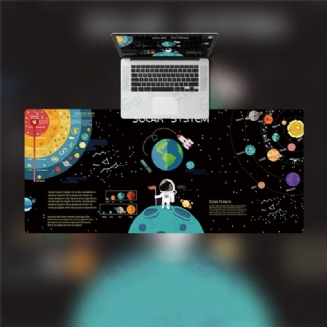 Space Planet Podložka Pod Myš Laptop Velká Herní Pod Myš Vysoce Kvalitní Tisk Lock Edge Design Klávesnice Na Stůl Pro Pc Počítač