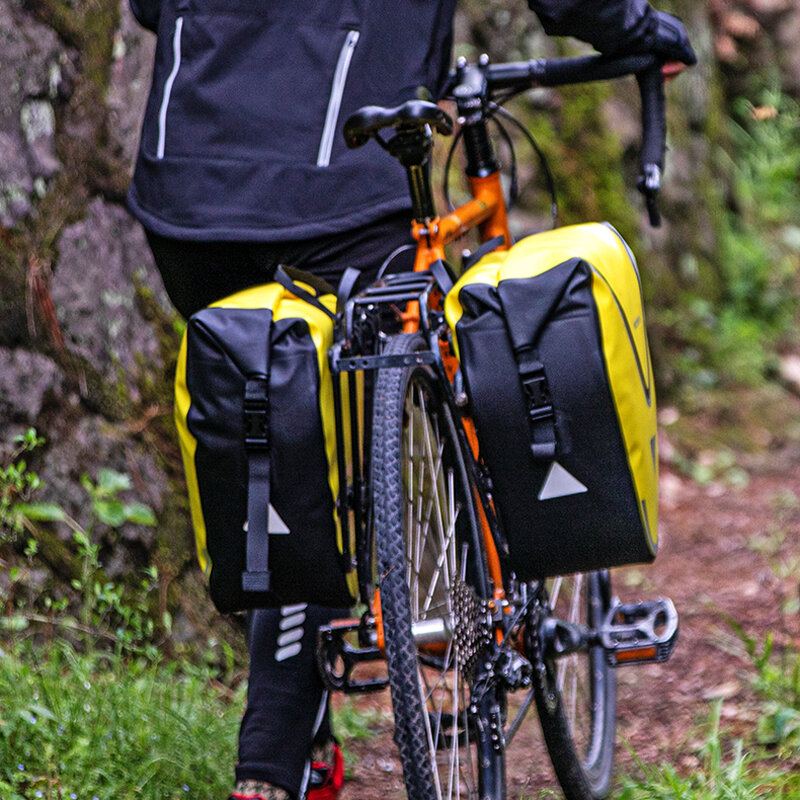 20l 100% Voděodolné Cyklistické Brašny A Mtb Silniční Zadní Nosič Dálková Cyklistická Policová Taška Kufru Příslušenství Na Kolo